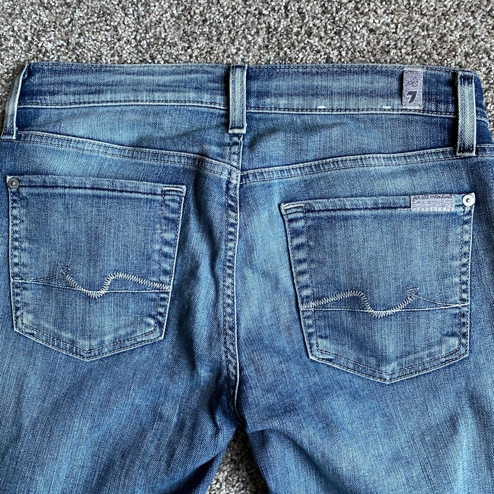 7FAM, skinny jeans, size 27